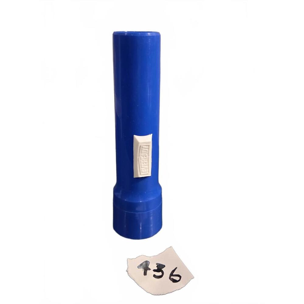 Eveready Flashlight | Vintage - Made in USA - Blue White